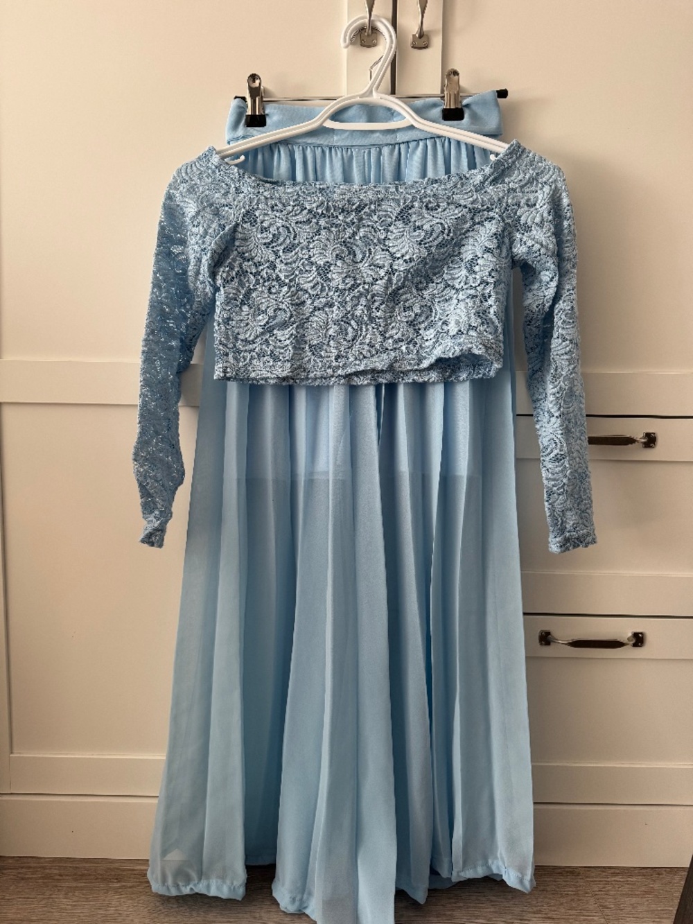 Crop top and maxi skirt - matching set